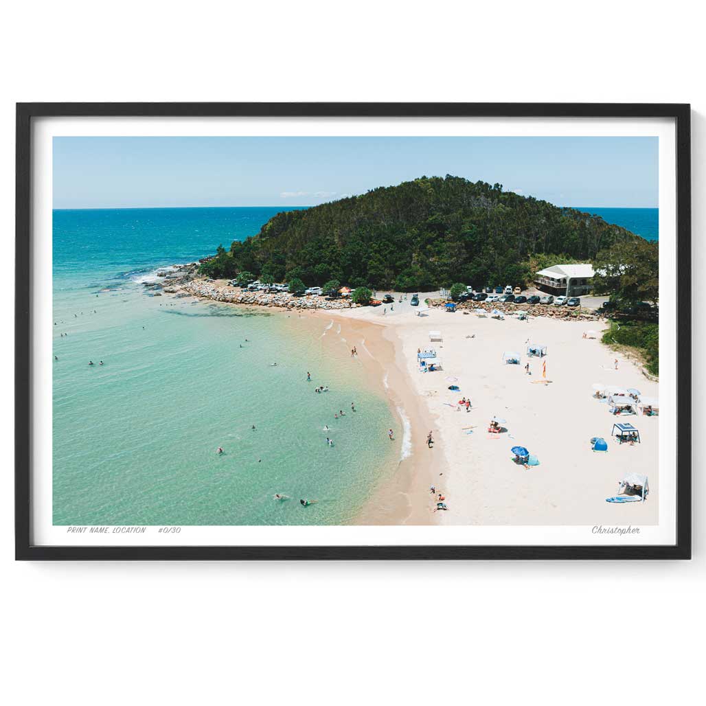 Scotts Head Beachfront Escape Print