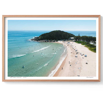 Scotts Head Beach Scene Print