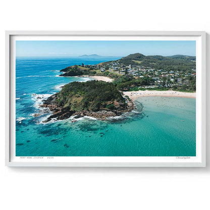 Scotts Head Coastal Aerial Print