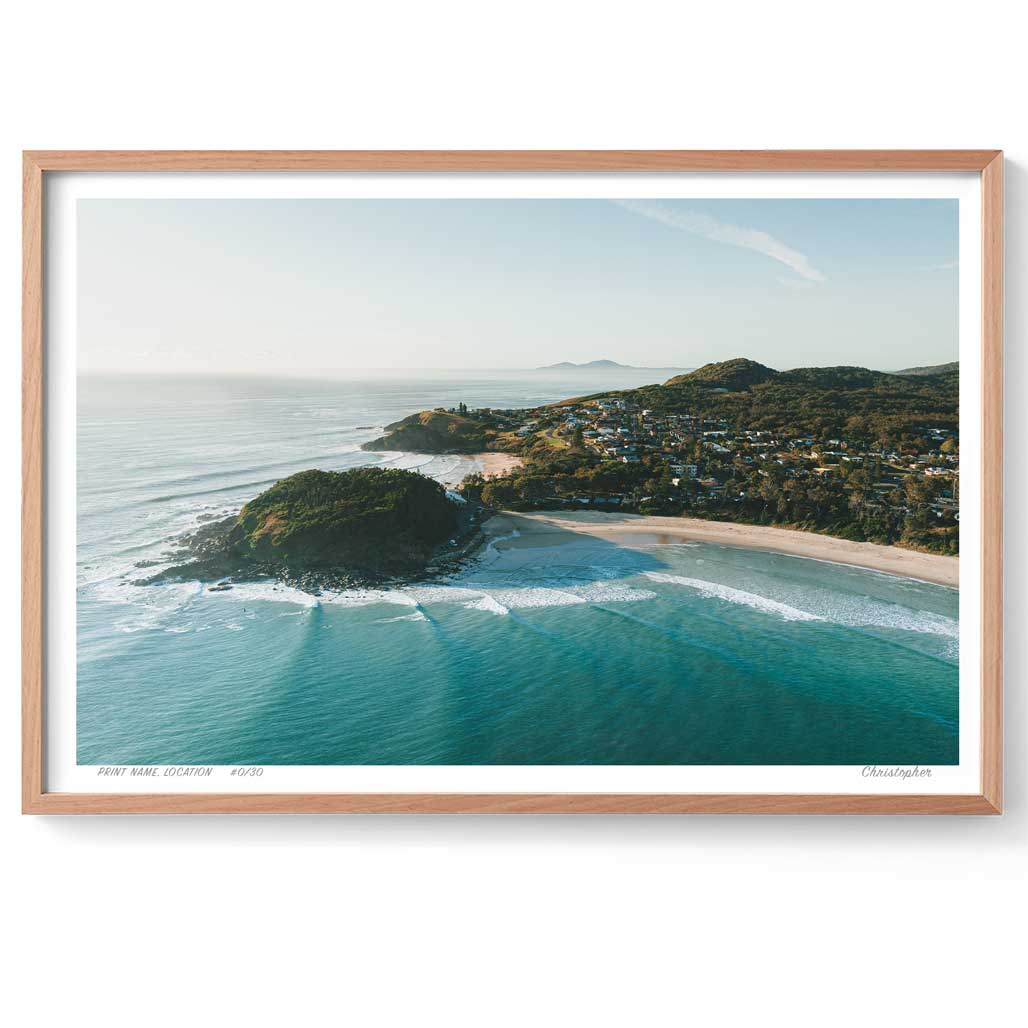 Scotts Head Golden Horizon Print