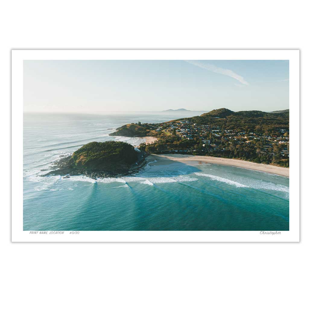 Scotts Head Golden Horizon Print