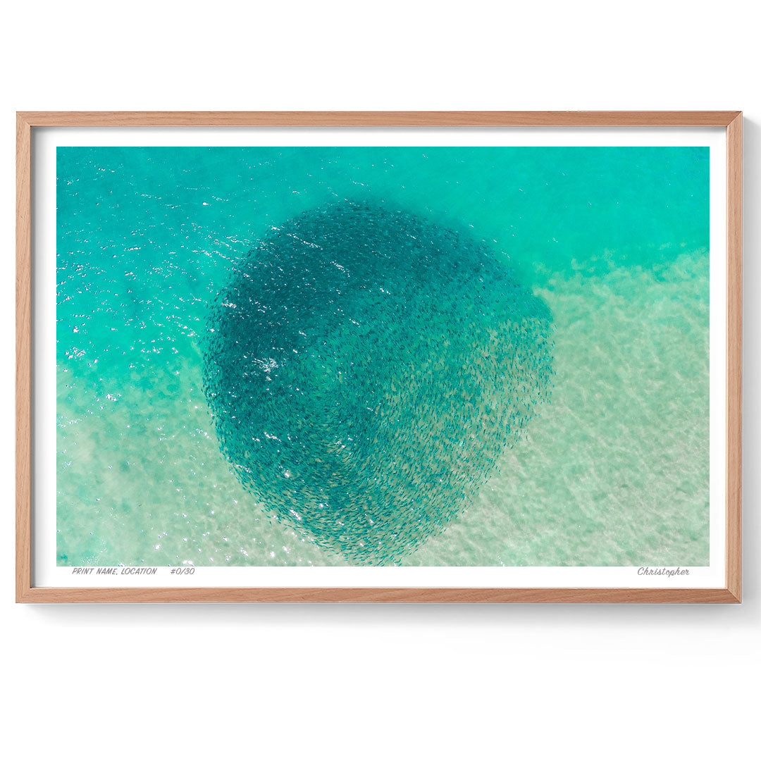 Perspective - Aerial Print of Avoca Beach, NSW