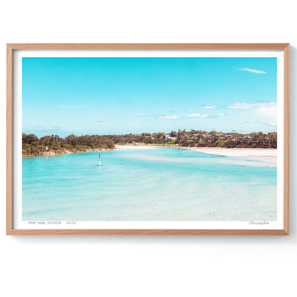 Crystal Clear - Scenic Beach Print of Broulee, South Coast, NSW