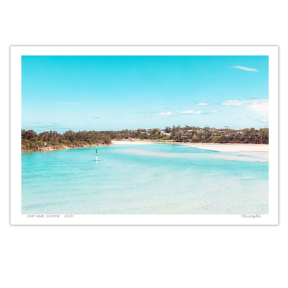 Crystal Clear - Scenic Beach Print of Broulee, South Coast, NSW