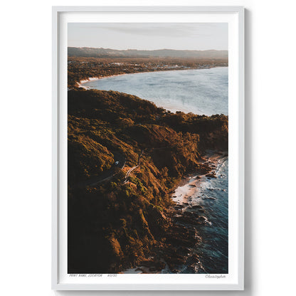 Travelled Road - Scenic Coastal Print of Byron Bay, NSW