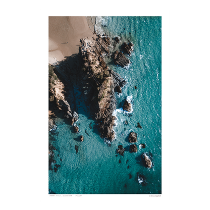 The Pass – Aerial Print of Byron Bay Beach, NSW