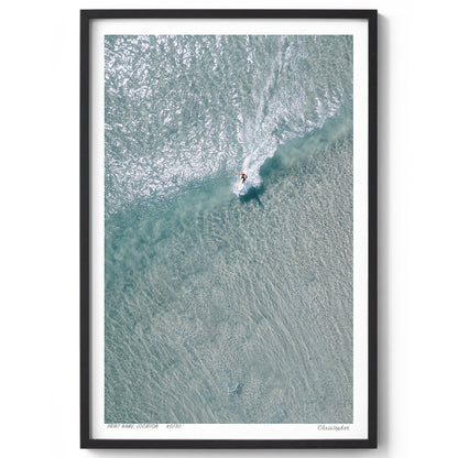 Sole Surfer – Coastal Print of Crescent Head, NSW