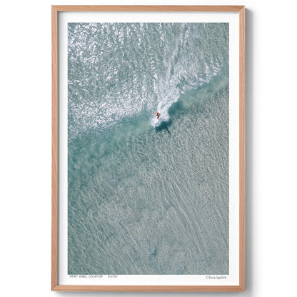 Sole Surfer – Coastal Print of Crescent Head, NSW