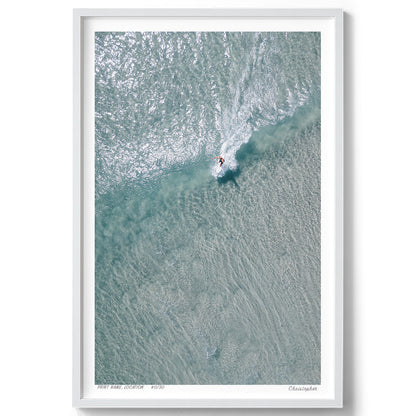 Sole Surfer – Coastal Print of Crescent Head, NSW