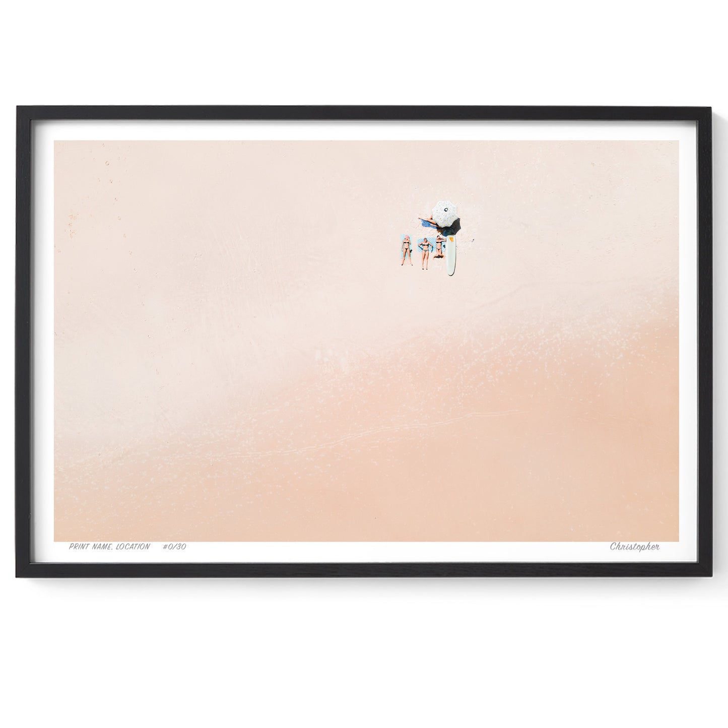 Relax – Beach Print of Point Plomer, Crescent Head, NSW