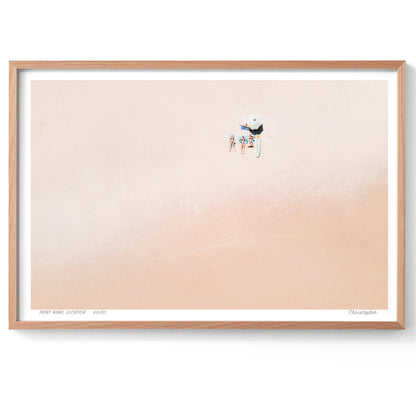 Relax – Beach Print of Point Plomer, Crescent Head, NSW