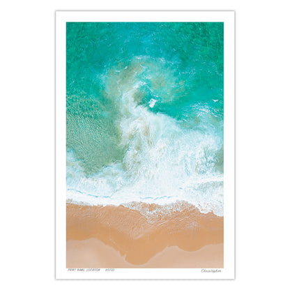 Questions – Aerial Print of Forresters Beach, NSW