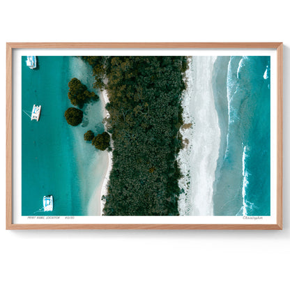 In Between - Ocean Print of Huskisson, South Coast, NSW