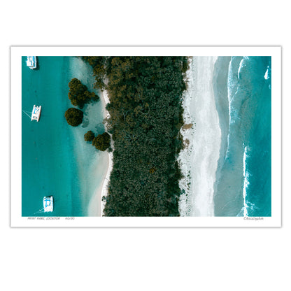 In Between - Ocean Print of Huskisson, South Coast, NSW