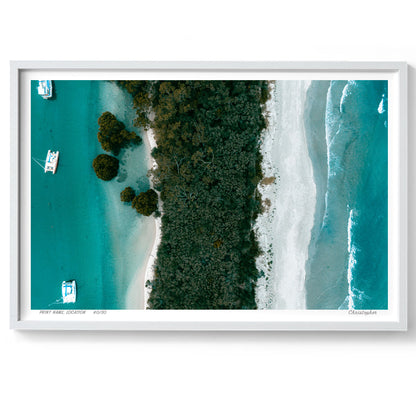 In Between - Ocean Print of Huskisson, South Coast, NSW