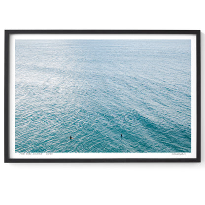 Horizon Drift – Aerial Ocean Print of Norah Head, NSW