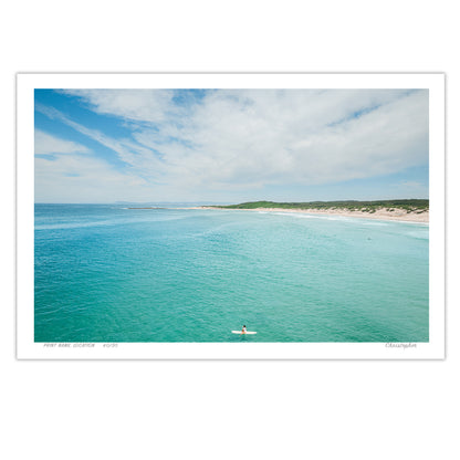 On the Edge – Coastal Print of Soldiers Beach, Norah Head, NSW