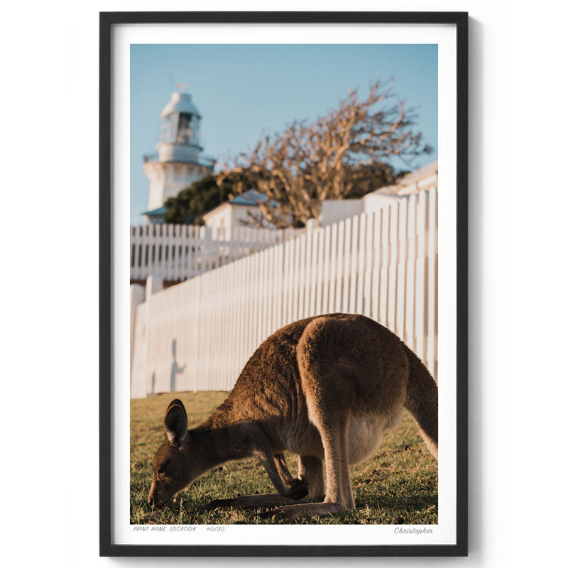 Cottage Guardian - Wildlife & Coastal Print of South West Rocks, NSW