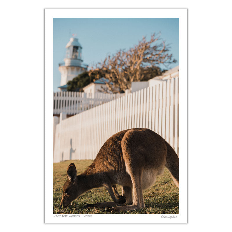 Cottage Guardian - Wildlife & Coastal Print of South West Rocks, NSW