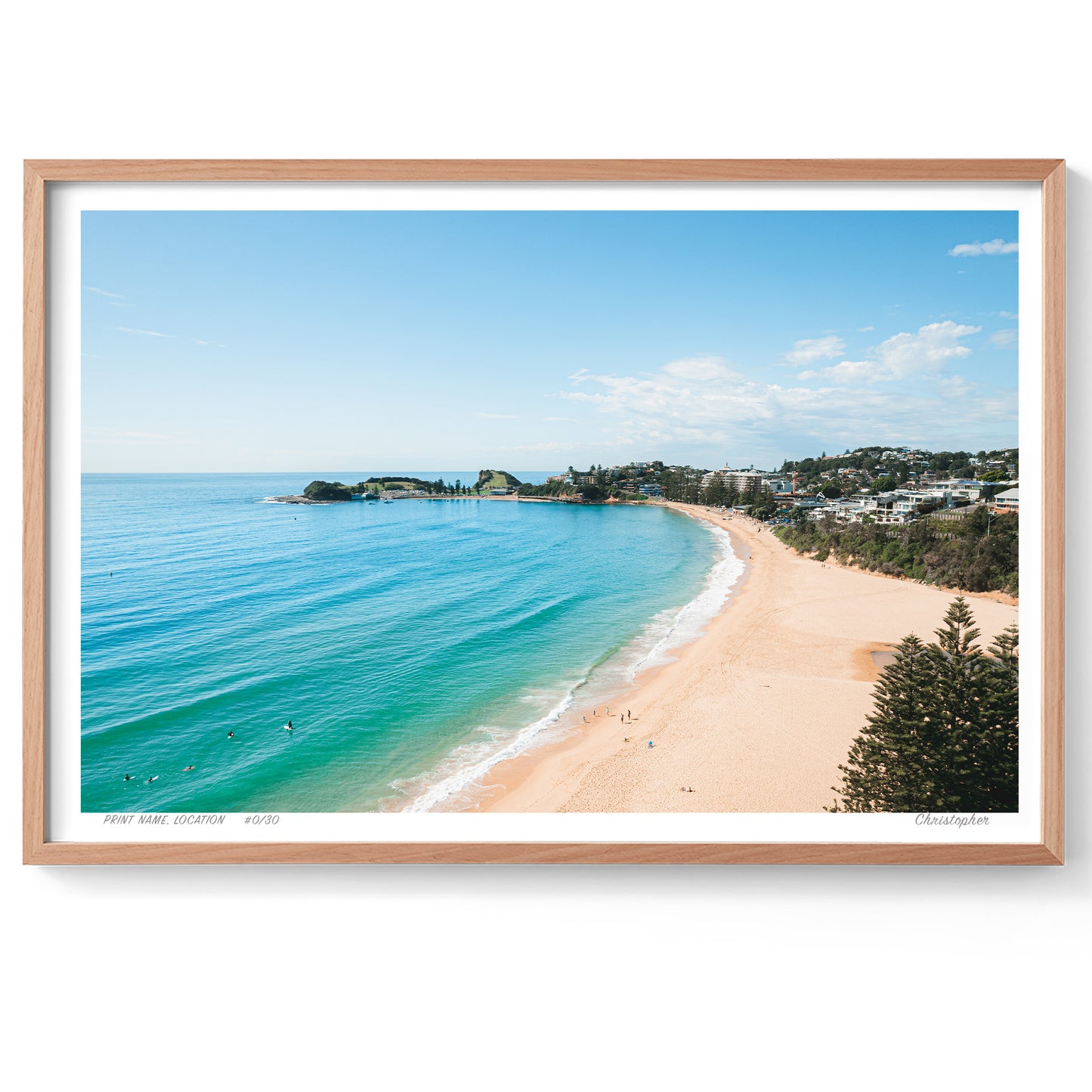 Everyday – Coastal Print of Terrigal Beach, NSW