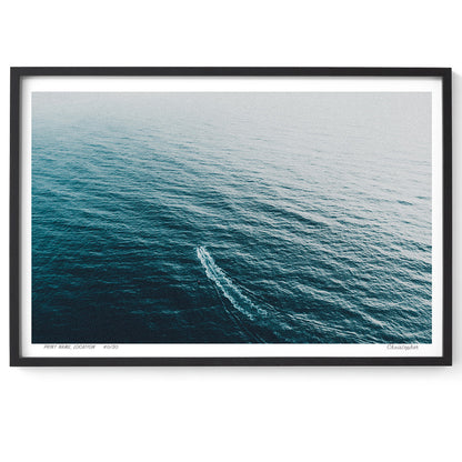 Alone – Aerial Coastal Print of Terrigal Beach, NSW