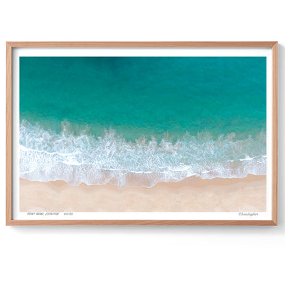 Coastal – Aerial Coastal Print of Terrigal Beach, NSW