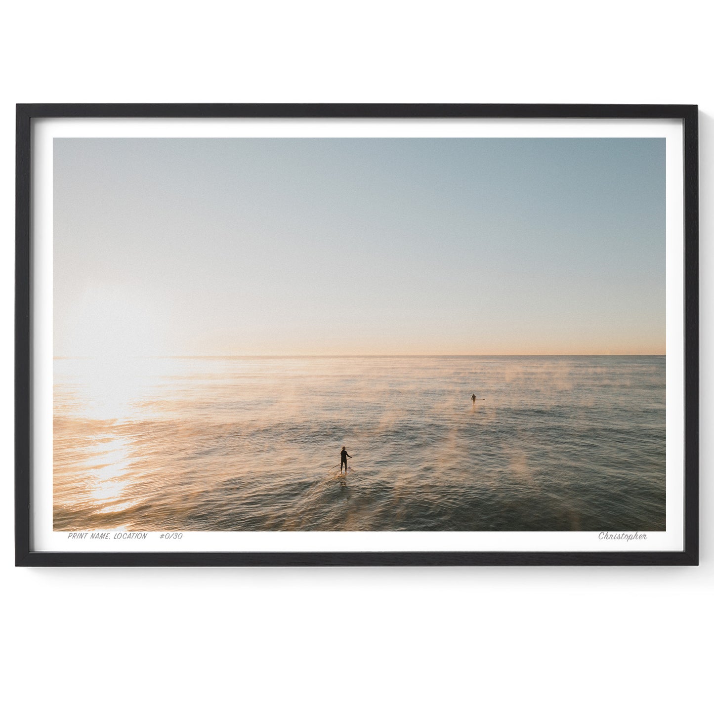 Smoke on the Water – Coastal Print of Terrigal Beach, NSW