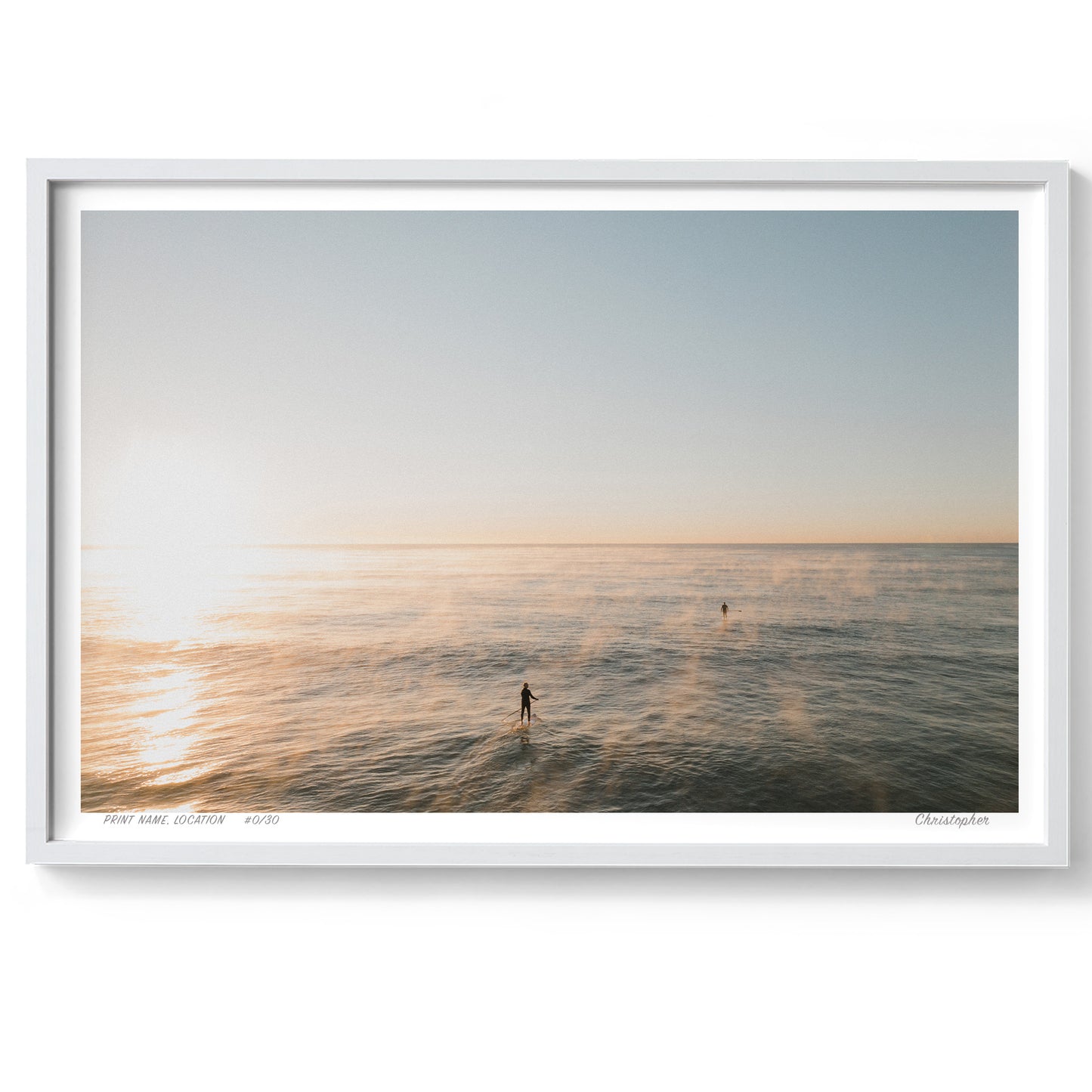 Smoke on the Water – Coastal Print of Terrigal Beach, NSW