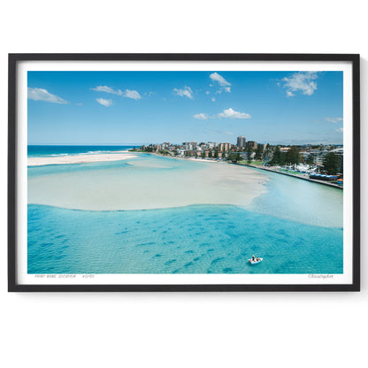 Only on Holiday – Aerial Print of The Entrance, NSW