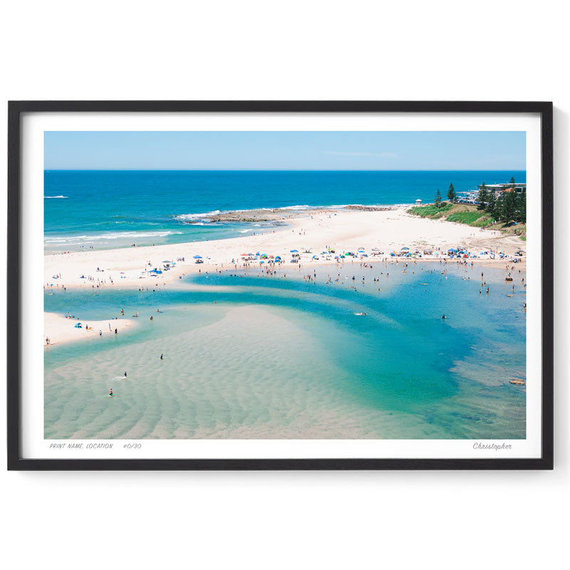 Holidays – Aerial Print of The Entrance, NSW