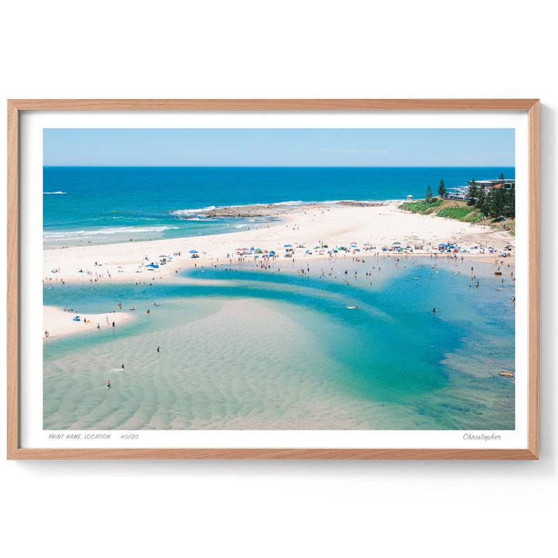 Holidays – Aerial Print of The Entrance, NSW