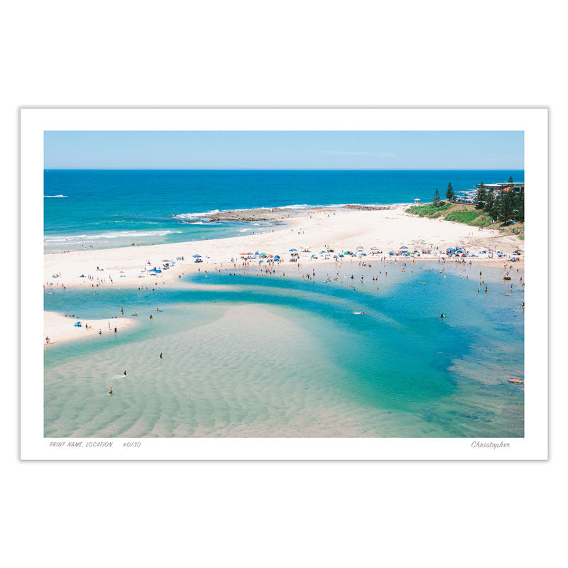 Holidays – Aerial Print of The Entrance, NSW