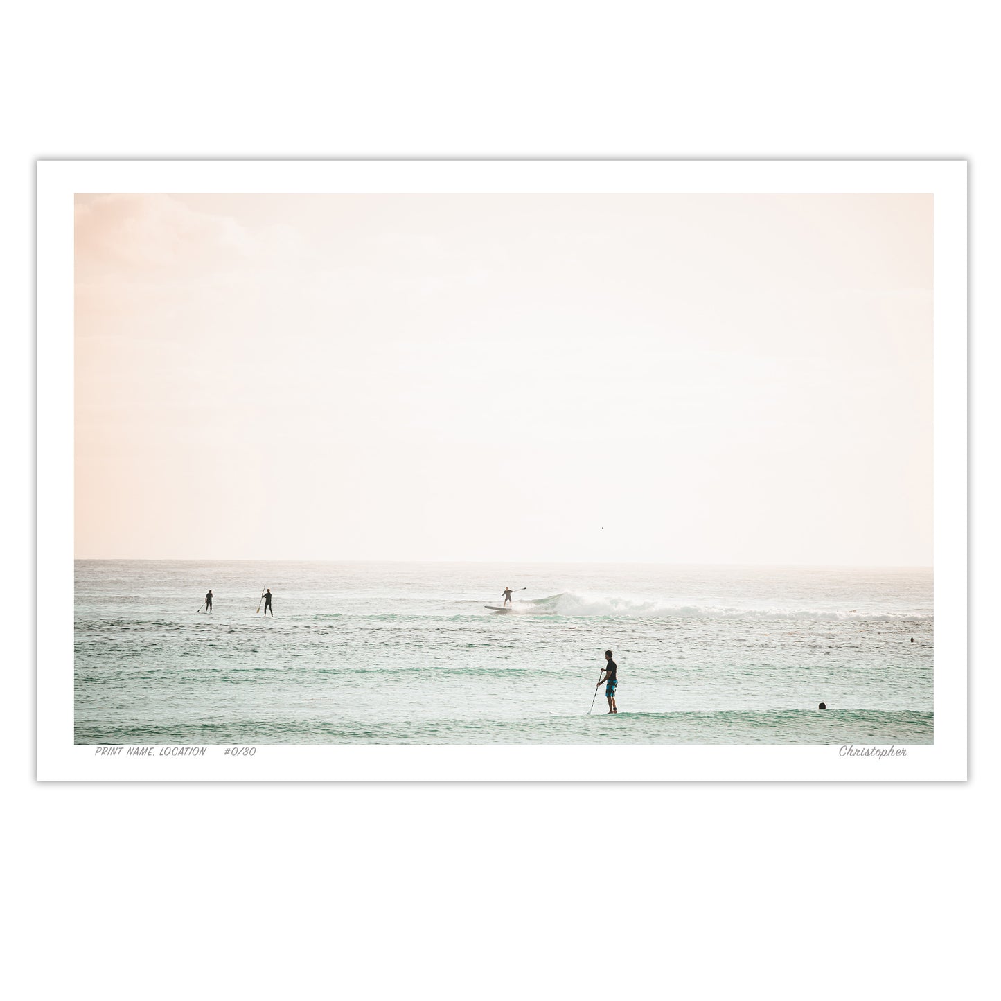 Pastel Paddle - Toowoon Bay Beach