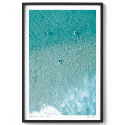 Middle – Coastal Print of Wamberal Beach, NSW