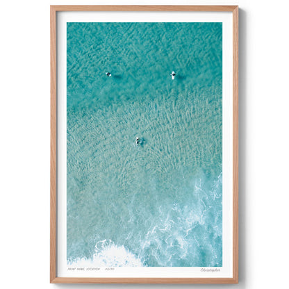 Middle – Coastal Print of Wamberal Beach, NSW