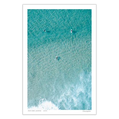 Middle – Coastal Print of Wamberal Beach, NSW