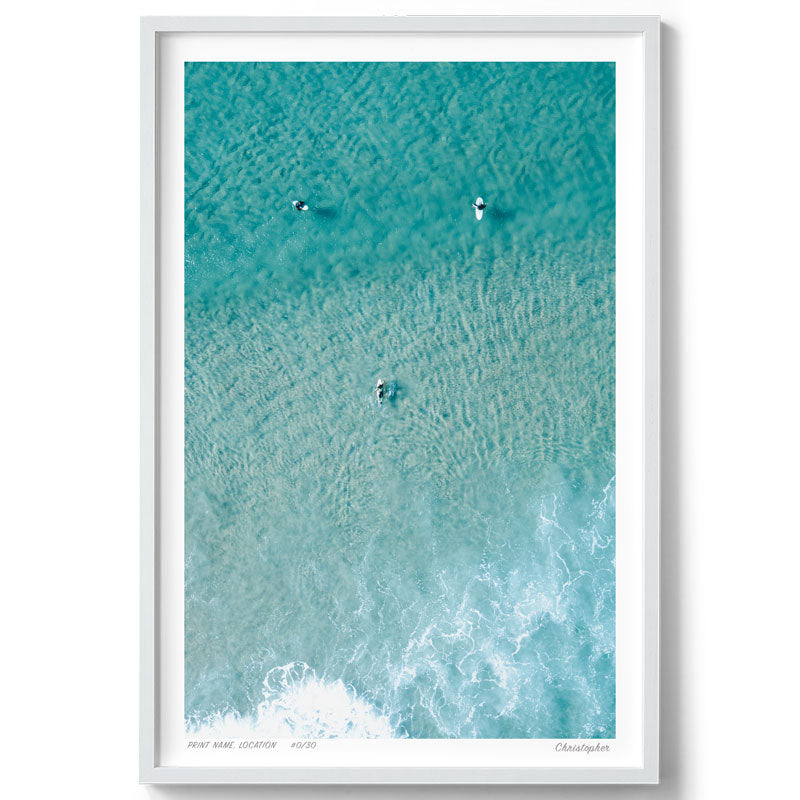 Middle – Coastal Print of Wamberal Beach, NSW