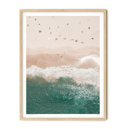 Sand & Waves – Coastal Print of Wamberal Beach, NSW